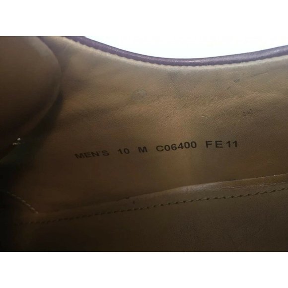 COLE HAAN Beckett Center Seam Cognac Lace Up Mens Dress Shoes Oxfords 10M C06400 - Picture 2 of 10